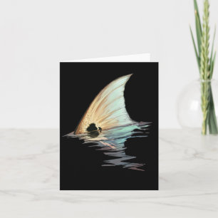 staart roodbaars staart rode trommel vis Shirt Kaart