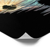 staart roodbaars staart rode trommel vis Shirt Poster (Hoek)