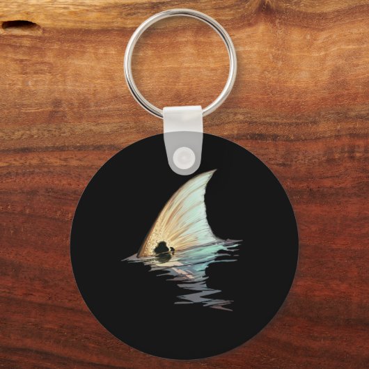 staart roodbaars staart rode trommel vis Shirt Sleutelhanger (Voorkant)