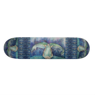 staart skateboard van een walvis