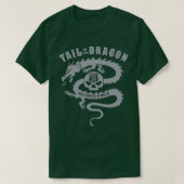 staart van de draak t-shirt (Design voorkant)