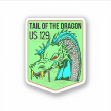 Staart van de Dragon Deals Gap Motorcycle road tri