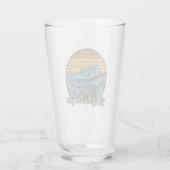Staart van de Dragon Retro Glas (Achterkant)