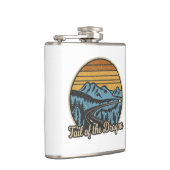 Staart van de Dragon Retro Heupfles (Rechts)