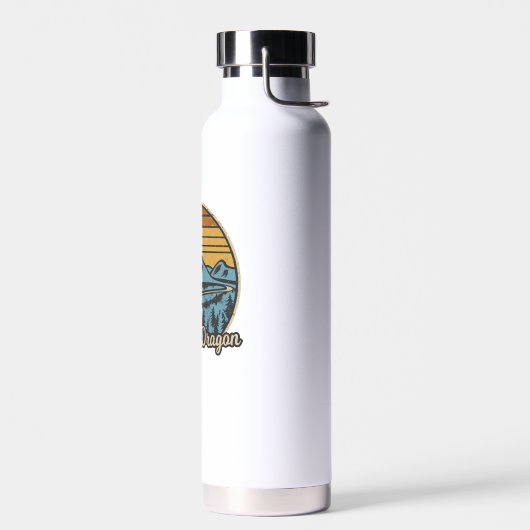 Staart van de Dragon Retro Waterfles (Links)