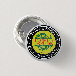 Staart van de Dragon Road US 129 Motorfiets 01 Ronde Button 3,2 Cm