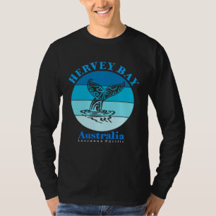 Staart van een walvis Hervey Bay Australië Oceaan T-shirt