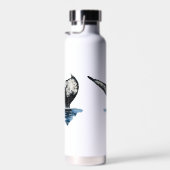 Staart van een walvis waterfles (Rechts)