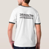 Staarten op de stad t-shirt (Achterkant)