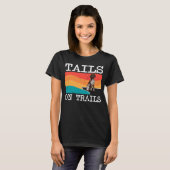 Staarten op Trails Duits Kortharig Pointer Hond Hi T-shirt (Voorkant volledig)