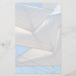 Staarten van een zeilschip briefpapier