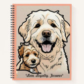 "Staarten van samenhorigheid" Notitieboek (Voorkant)