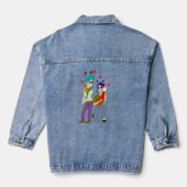 staartliefde denim jacket (Achterkant)