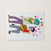 staartliefde legpuzzel (Horizontaal)
