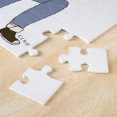 staartliefde legpuzzel (Zijkant)