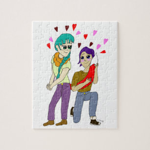 staartliefde legpuzzel