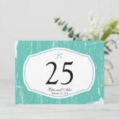 Staartnummer doornhaai kaart (Staand voorkant)