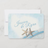  staartrog en Sky Blue Ribbon RSVP (Achterkant)