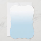 Staartstrand Tropische zomerbruiloft Kaart (Achterkant)