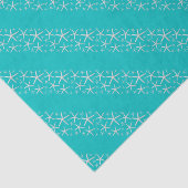 Staartstrips op Aqua All Occasion Tissue Paper Tissuepapier (Detail)