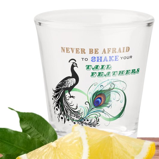 Staartveren Inspirerend Shotglas Shot Glas