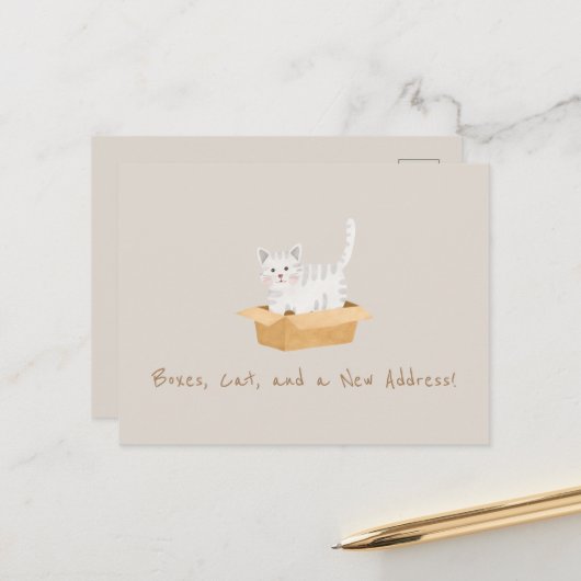 Staartverhalen van een nieuw huis briefkaart (Voorkant / Achterkant in situ)