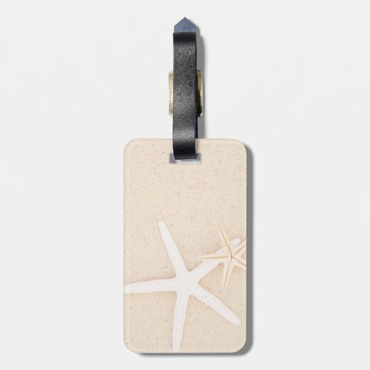 Staartvis Bagagelabel (Achterkant verticaal)