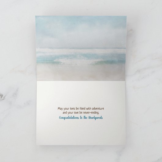 Staartvis op Ocean Beach Kaart (Binnen)