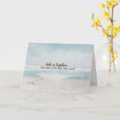 Staartvis op Ocean Beach Kaart (Gele Bloem)