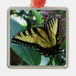 Staartvlinder I op Zijdeplant bij Shenandoah Metalen Ornament