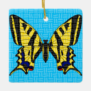 Staartvlinder - Keramische versiering Keramisch Ornament