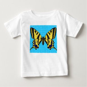 Staartvlinder (wit) - Baby T-Shirt