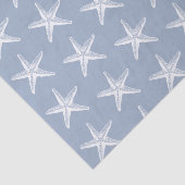 Staartwitblauw strand Kustpapier Tissuepapier (Detail)