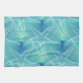 Staarvis Aqua Blue Beach Kitchen Towelen Theedoek (Horizontaal)
