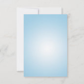 Staarvis bruiloft Zitplaatskaart Kaart (Achterkant)