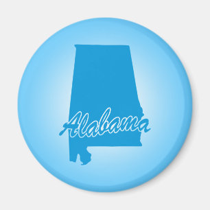 Staat Alabama Magneet