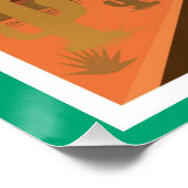 Staat Arizona Grand Canyon Perfect Poster (Hoek)