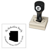 Staat Arizona retouradres rubberstempel (Gestempeld)