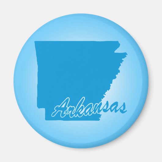 Staat Arkansas Magnet (Voorkant)