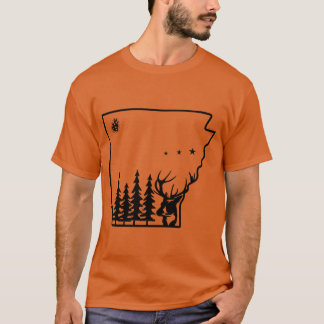 Staat Arkansas T-shirt