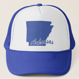 Staat Arkansas Vorm Trucker Hoed Pet