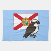 Staat Birdorable of Florida Theedoek (Horizontaal)