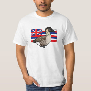 Staat Birdorable of Hawaii: Nene T-shirt