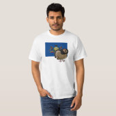 Staat Birdorable of Pennsylvania: Ruffed Grouse T-shirt (Voorkant volledig)