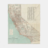 Staat Californië 2 Fleece Deken (Voorkant)
