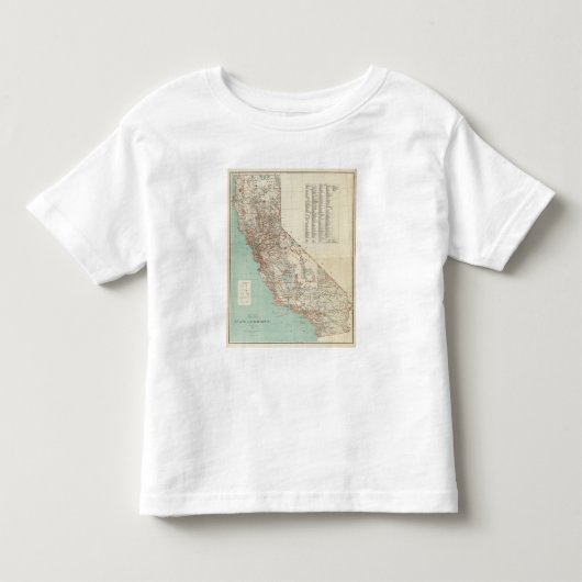 Staat Californië 2 Kinder Shirts (Voorkant)