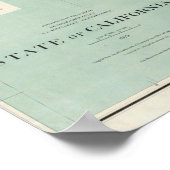 Staat Californië 2 Poster (Hoek)