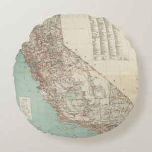 Staat Californië 2 Rond Kussen