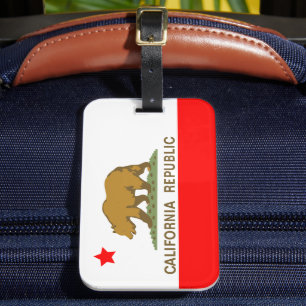 Staat Californië Bagagelabel