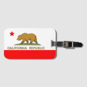 Staat Californië Bagagelabel (Voorkant (horizontaal))